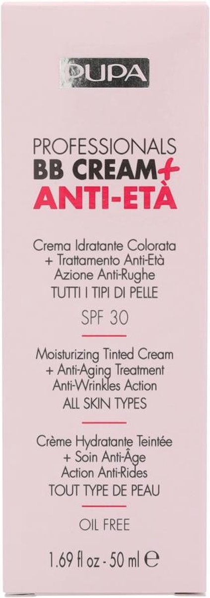 Pupa Milano Nude Anti-Eta BB Cream 50ml