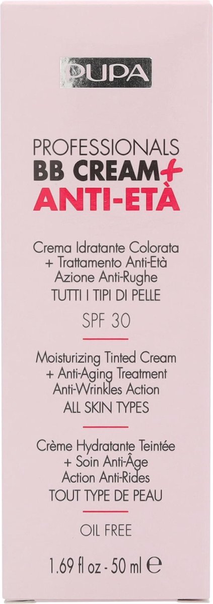 Pupa Milano Nude Anti-Eta BB Cream 50ml