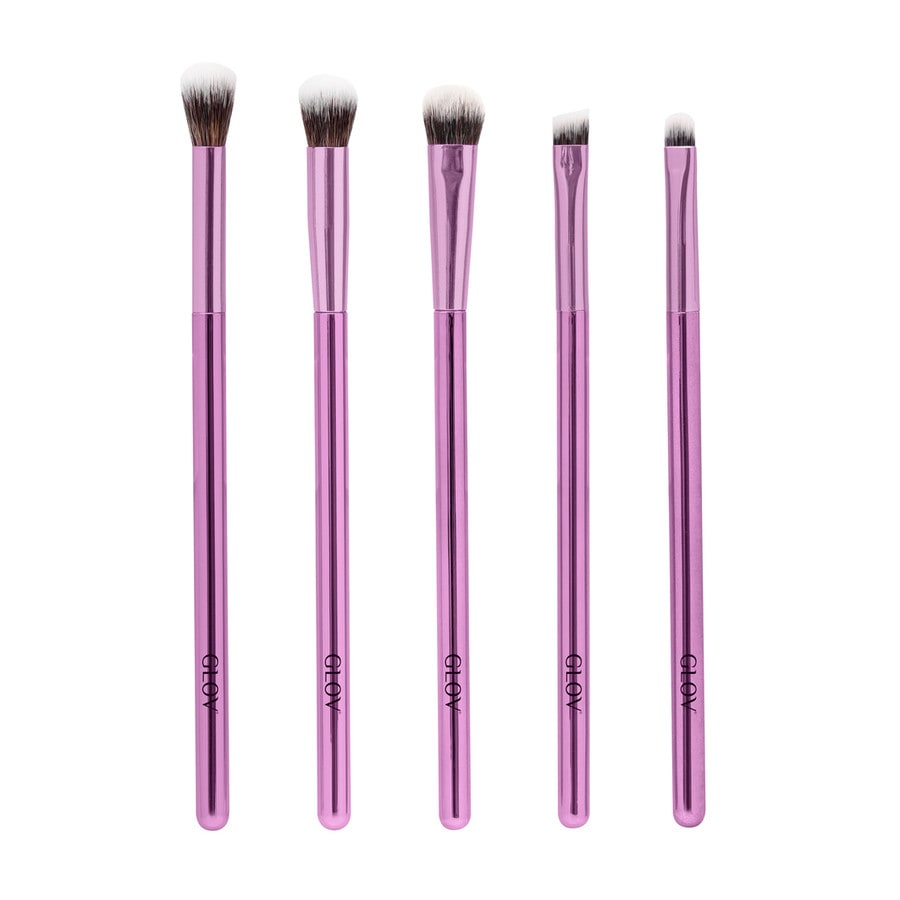 GLOV Eye Makeup Brushes Purple Penselenset