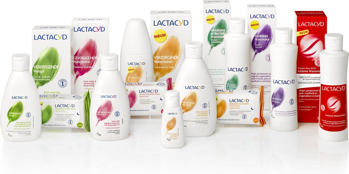 Lactacyd Verzorgende Tissues Intieme Zone Verfrissingsdoekjes