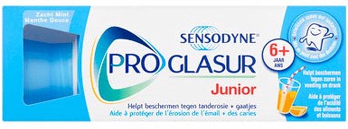 Sensodyne Proglasur Junior 6+ Tandpasta 50ml