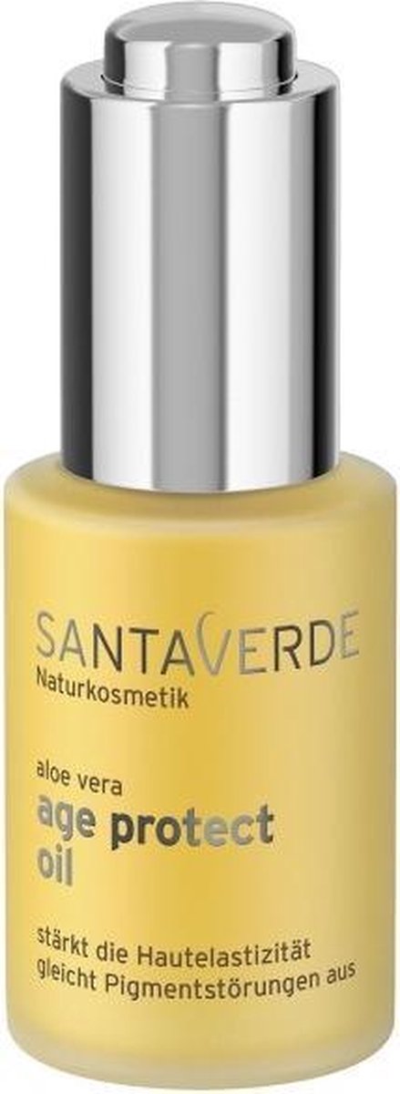 Santaverde Santa Aloe Vera Age Protect Facial Oil Gezichtsolie 30ml - Groen