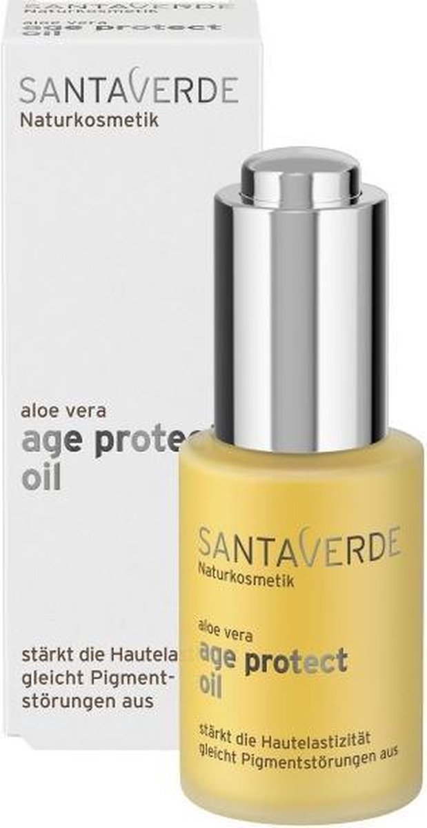 Santaverde Santa Aloe Vera Age Protect Facial Oil Gezichtsolie 30ml - Groen