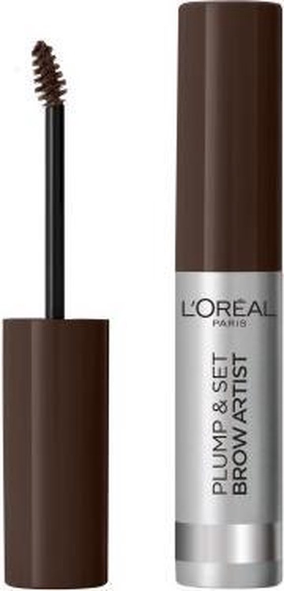 L´Oréal Paris 108 - Dark Brunette Brow Artist Plumper Wenkbrauwgel 4.9 ml - Bruin