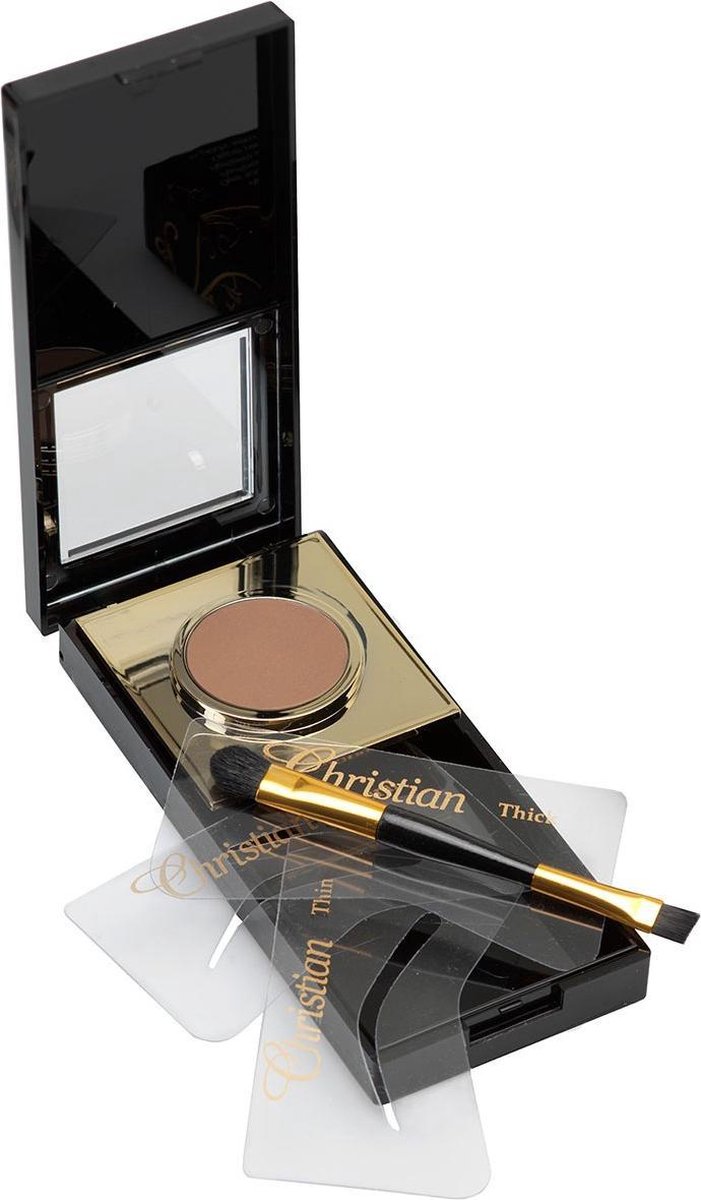 Christian Faye Black Eyebrow Powder Wenkbrauwpoeder 3g - Zwart