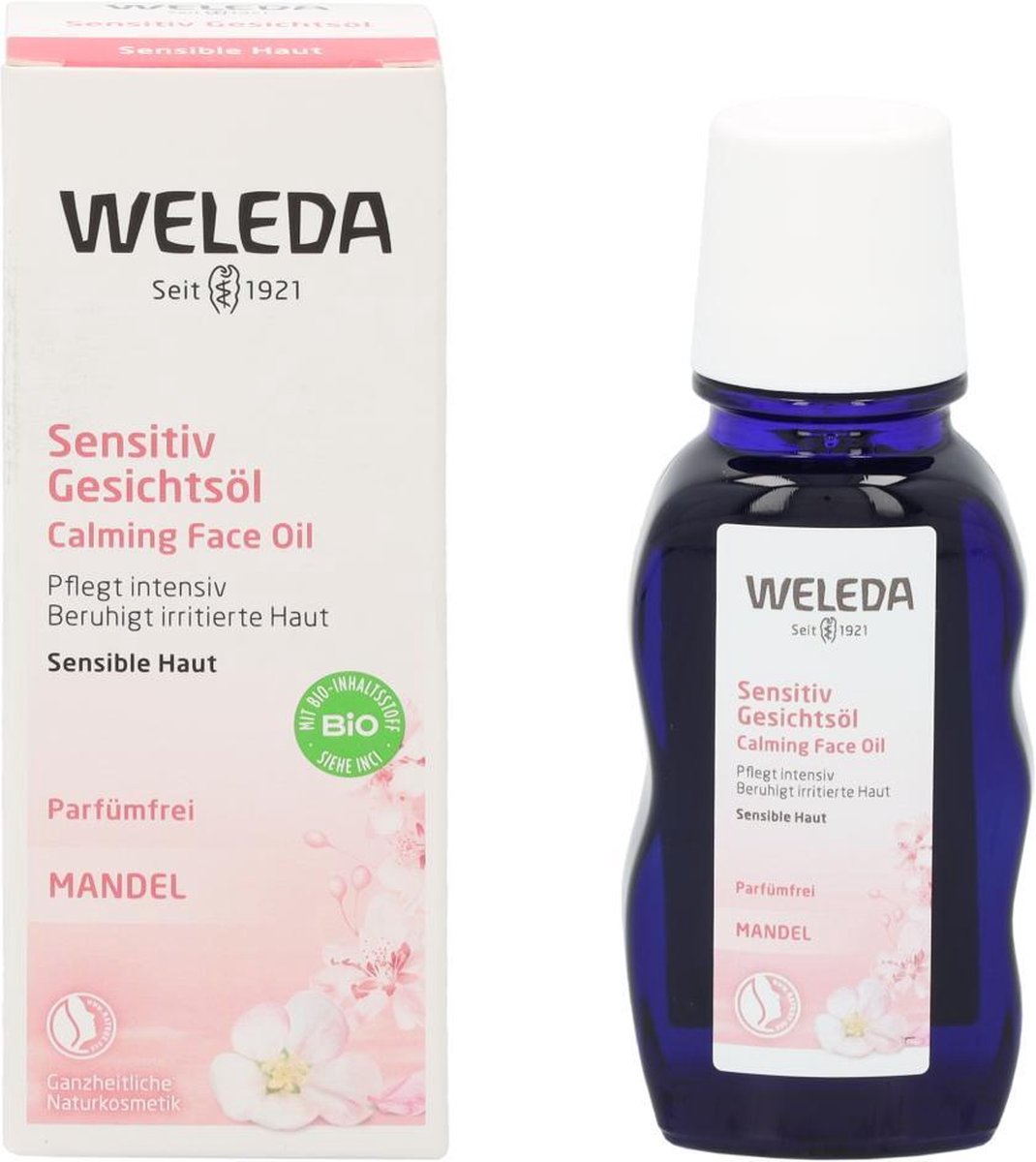 Weleda Amandel Verzachtende Gezichtsolie 50ml