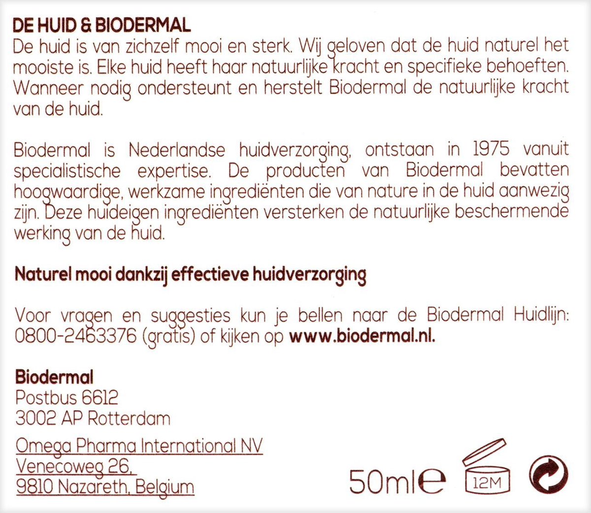 Biodermal Anti Age 50+ Dagverzorging 50ml