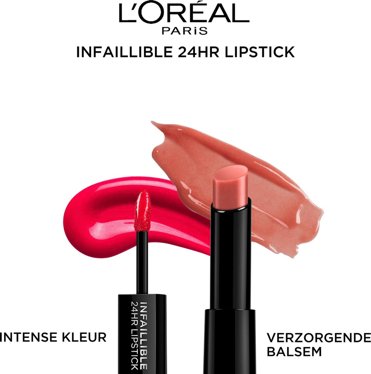 L'Oreal Paris L´Oréal Paris 701 Cerise Infallible 24H Langhoudende Lipstick - Roze
