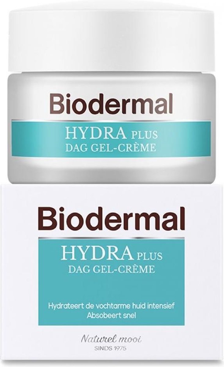 Biodermal Hydraplus Dag Gelcrème Dagverzorging 50ml