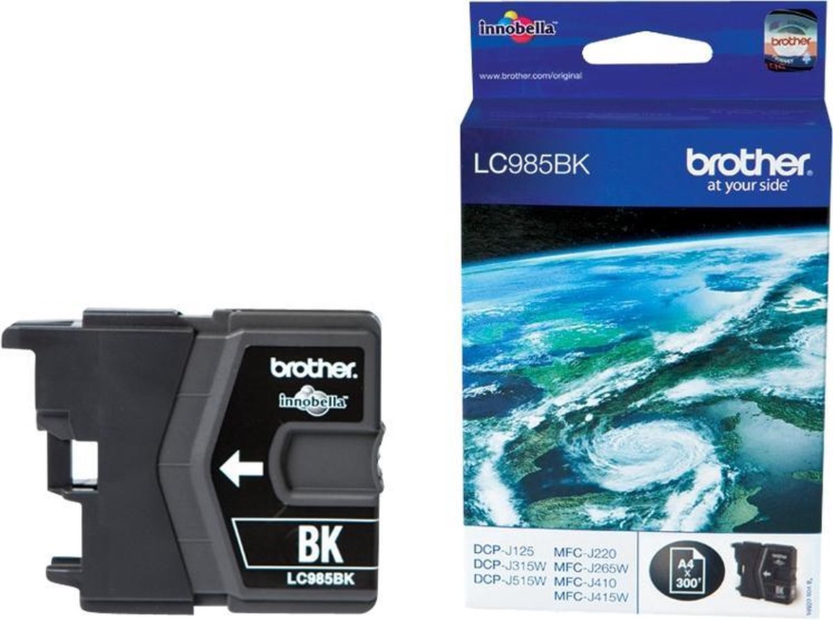 Brother LC-985BK - Inktcartridge / - Zwart