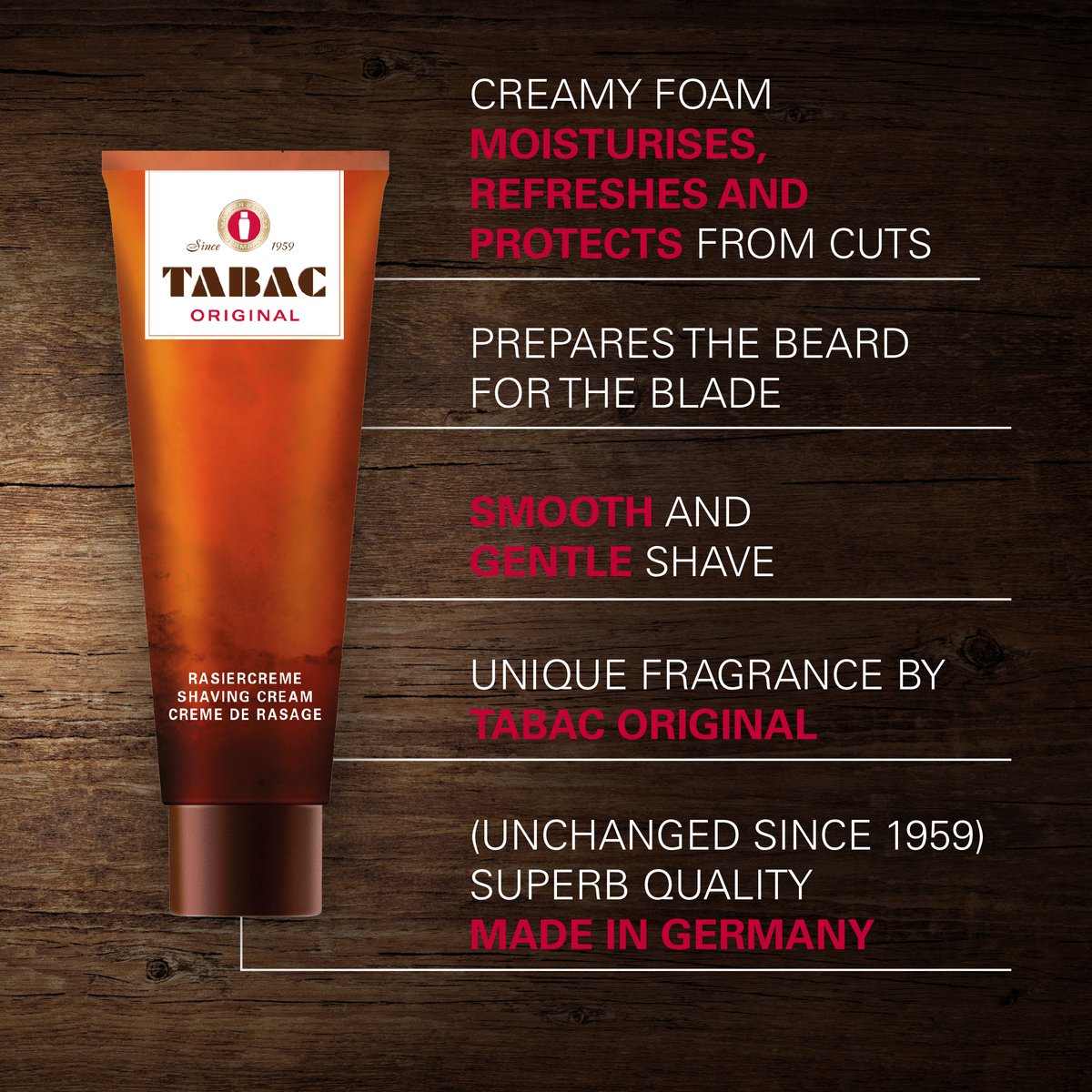Tabac Scheerproducten Scheercrème 100ml