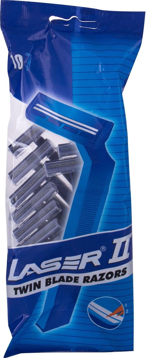 Laser 10stuks II Wegwerpscheermesjes