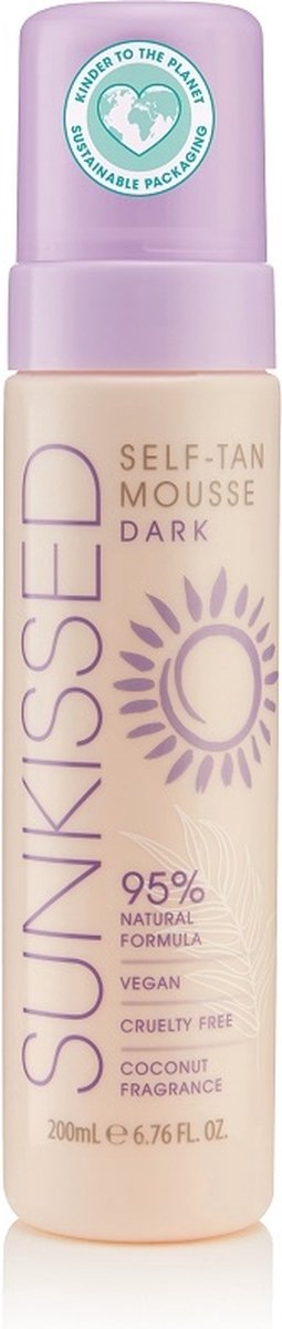 SUNKISSED Mousse Dark Zelfbruiner 200ml