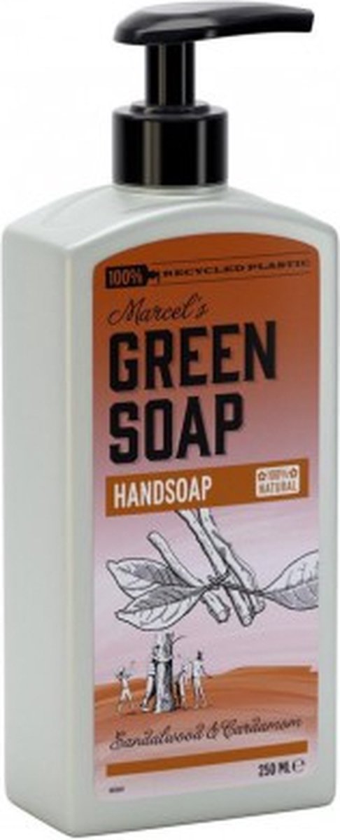 Marcels Green Soap Marcel's Green Soap Sandelhout & Kardemom Handzeep 250ml
