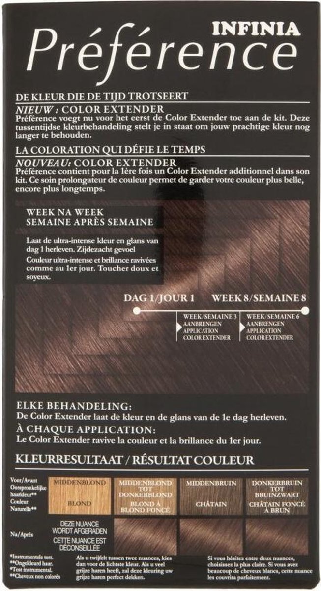 L'Oreal Paris L´Oréal Paris 4.15 Caracas Preference Haarkleuring - Zwart