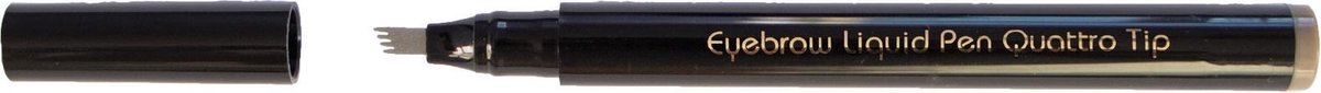 Christian Faye Taupe Eyebrow Liquid Quattro Tip Wenkbrauwpotlood 1.3 g - Bruin