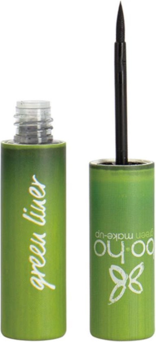 Boho Cosmetics Boho Green Make-Up 01 – Noir Greenliner Eyeliner 3ml - Zwart