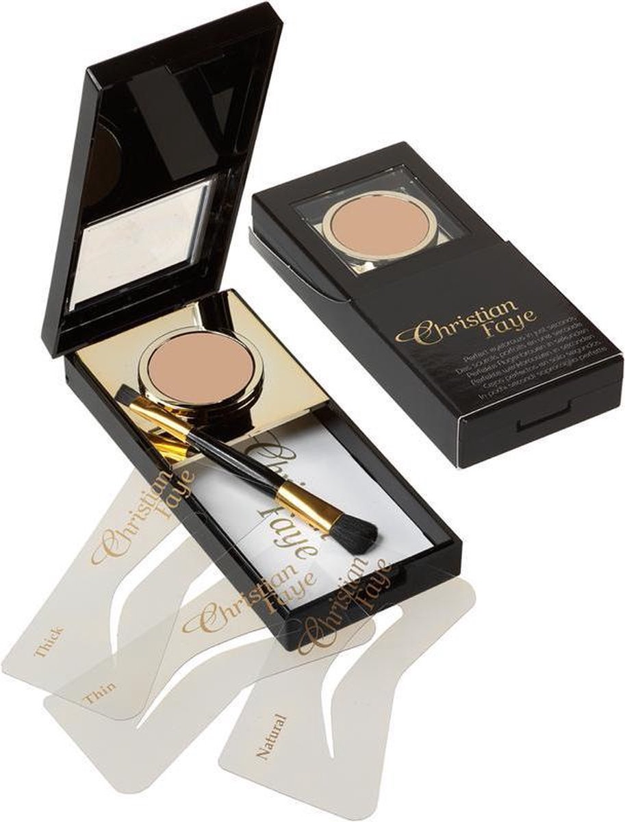 Christian Faye Tan Eyebrow Powder Wenkbrauwpoeder 3g - Silver