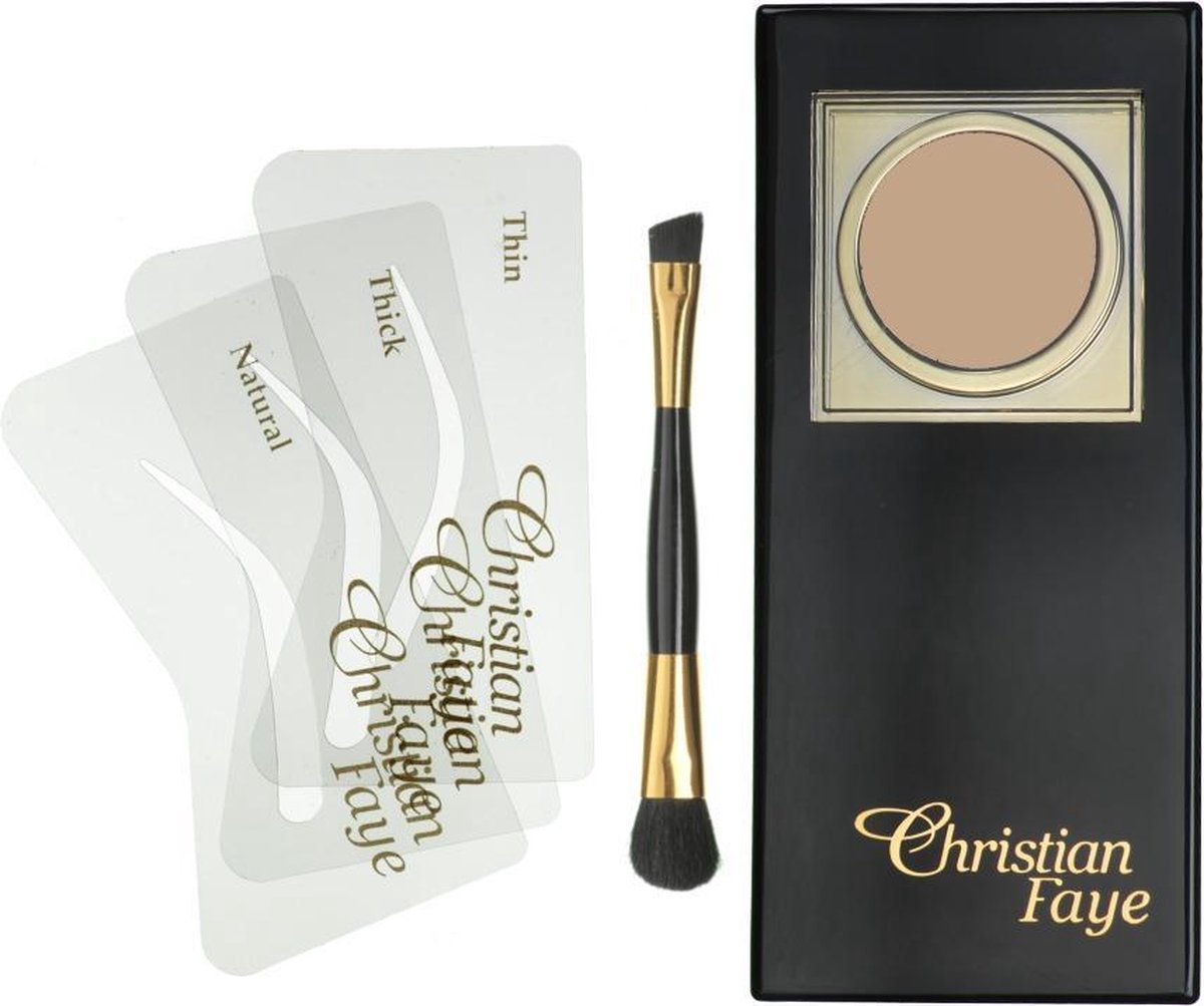 Christian Faye Tan Eyebrow Powder Wenkbrauwpoeder 3g - Silver