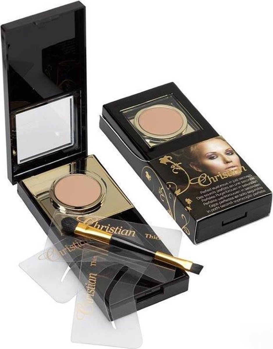 Christian Faye Tan Eyebrow Powder Wenkbrauwpoeder 3g - Silver