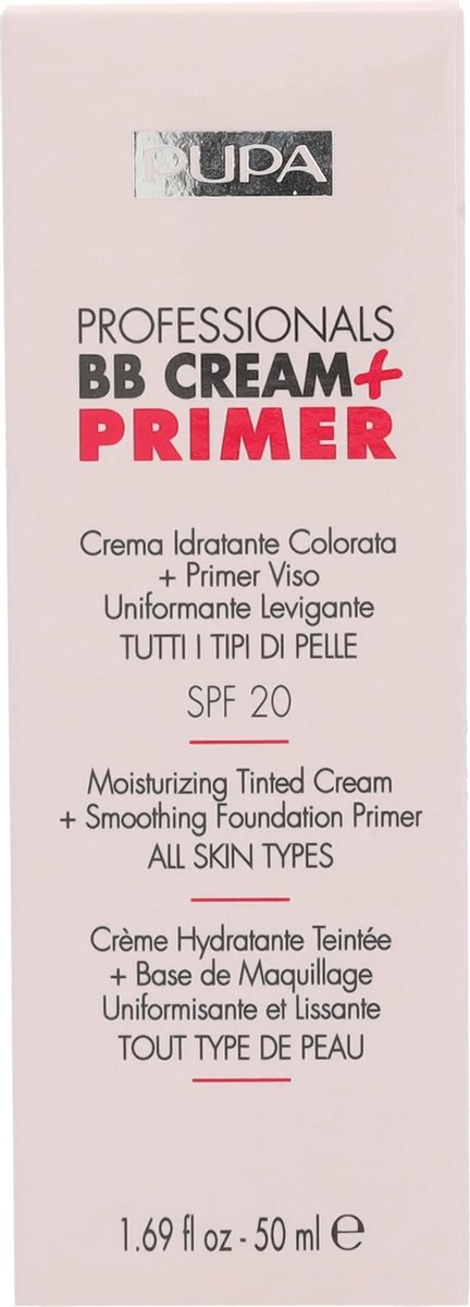 Pupa Milano Sand SPF 20 BB Cream 50ml