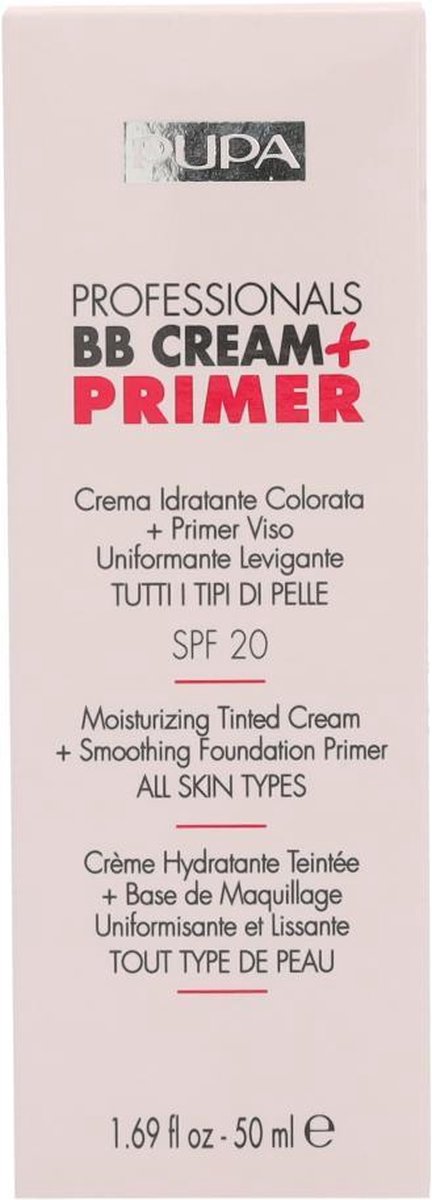 Pupa Milano Sand SPF 20 BB Cream 50ml