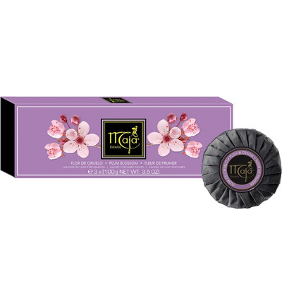 Maja Plum Blossom 3 x 100gr Zeep