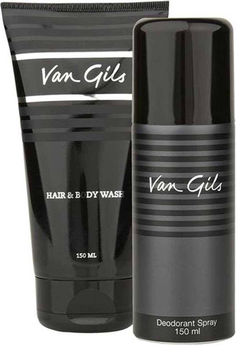 Van Gils Hair & Body Wash 150ML + GRATIS Deodorant 150ml Geurset