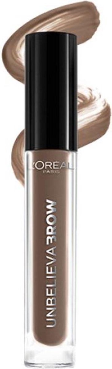 L'Oreal Paris L´Oréal Paris 104 Chatain Unbelieva'Brow Wenkbrauwgel 7ml - Marrón