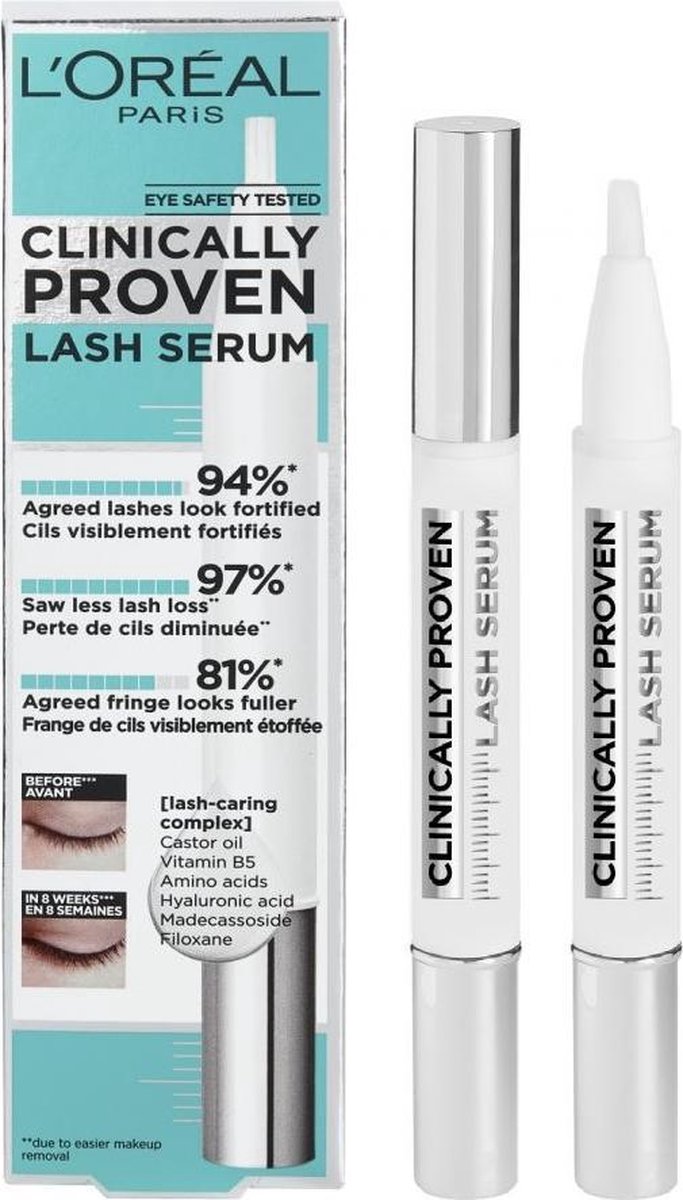 L'Oreal Paris L´Oréal Paris Clinically Proven Lash Serum Wimperverzorging 1.4 ml