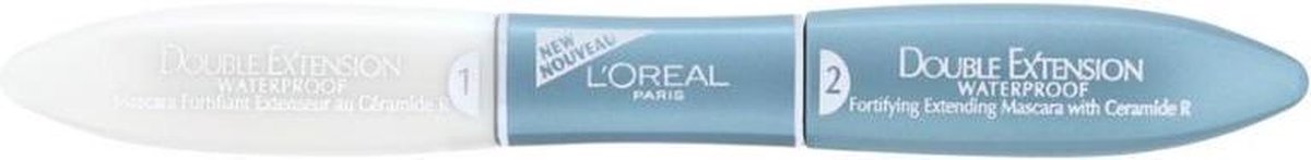 L´Oréal Paris Black Double Extension Waterproof Mascara 12ml - Zwart