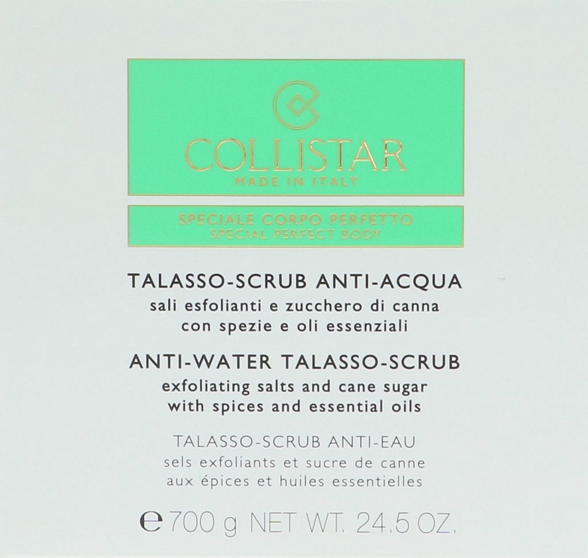 Collistar Talasso Anti-Water Scrub Bodyscrub 700g
