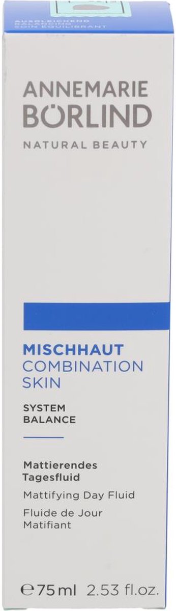 Annemarie Börlind Combination Skin Gezichtsfluide 75ml