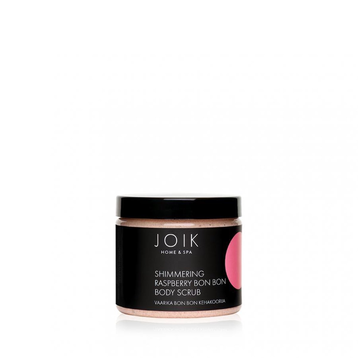 Joik Shimmering Raspberry Sugar & Pink Clay Bodyscrub 200ml