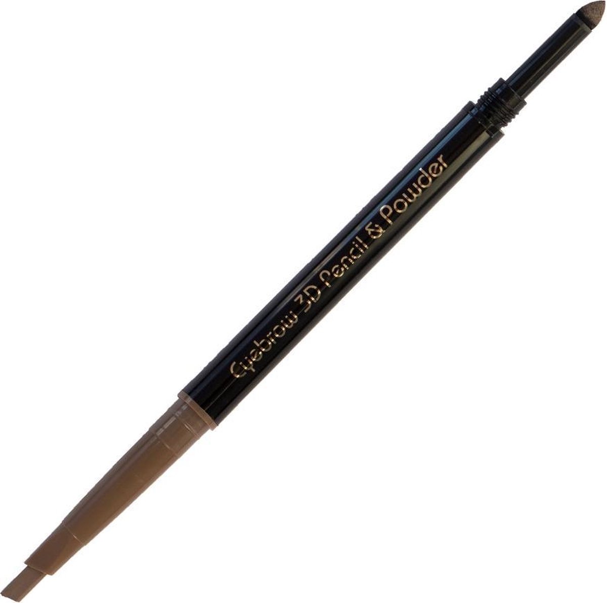 Christian Faye Taupe Eyebrow 3D Pencil & Powder Wenkbrauwpotlood 1g - Bruin