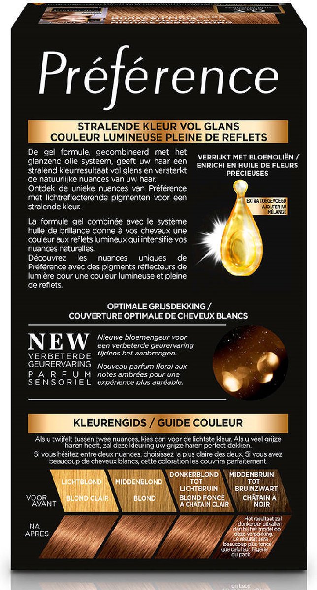 L'Oreal Paris L´Oréal Paris 7. Vienne Middenblond Preference Haarkleuring