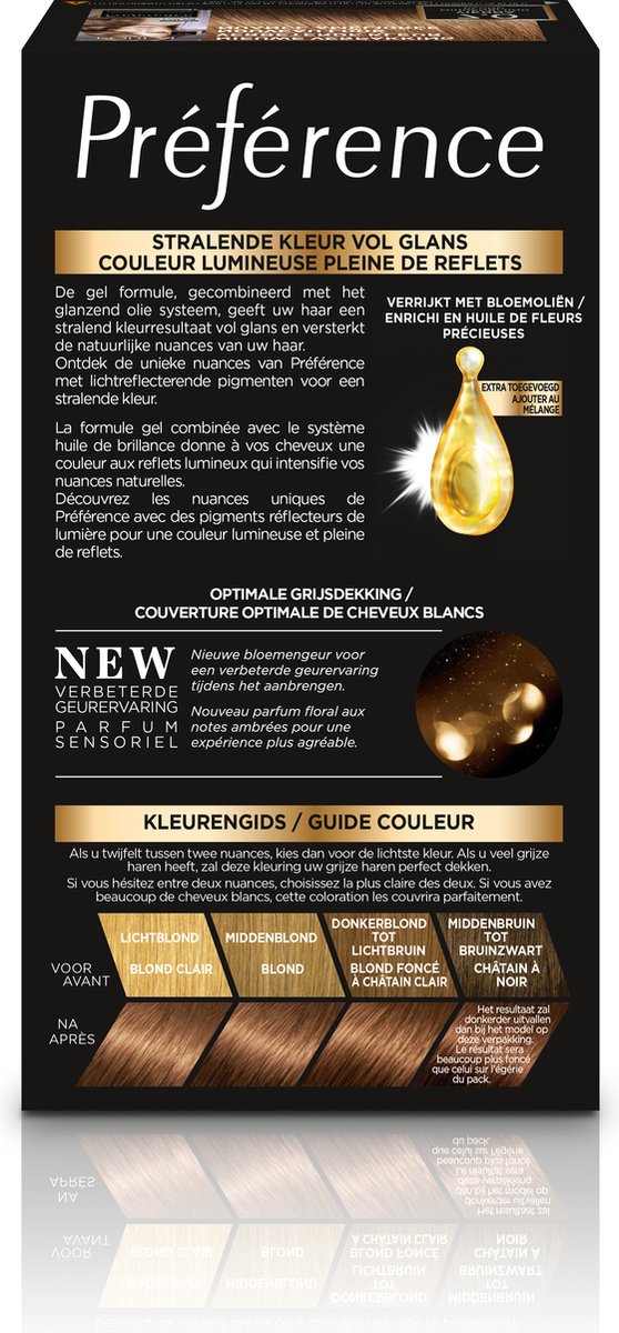 L'Oreal Paris L´Oréal Paris 7. Vienne Middenblond Preference Haarkleuring