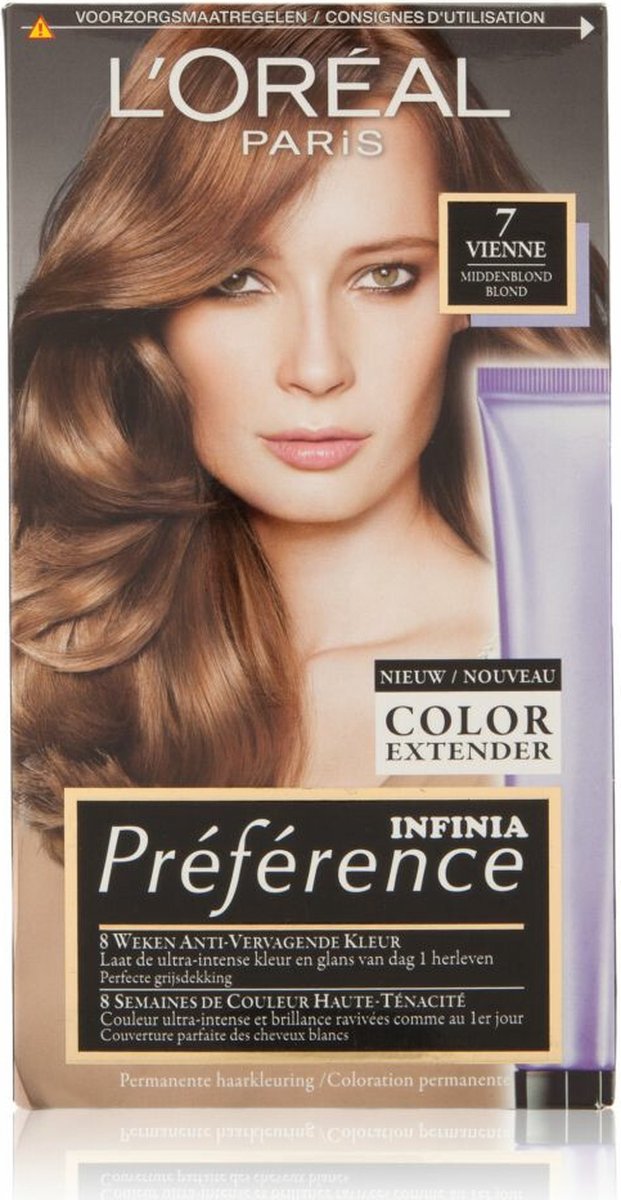 L'Oreal Paris L´Oréal Paris 7. Vienne Middenblond Preference Haarkleuring