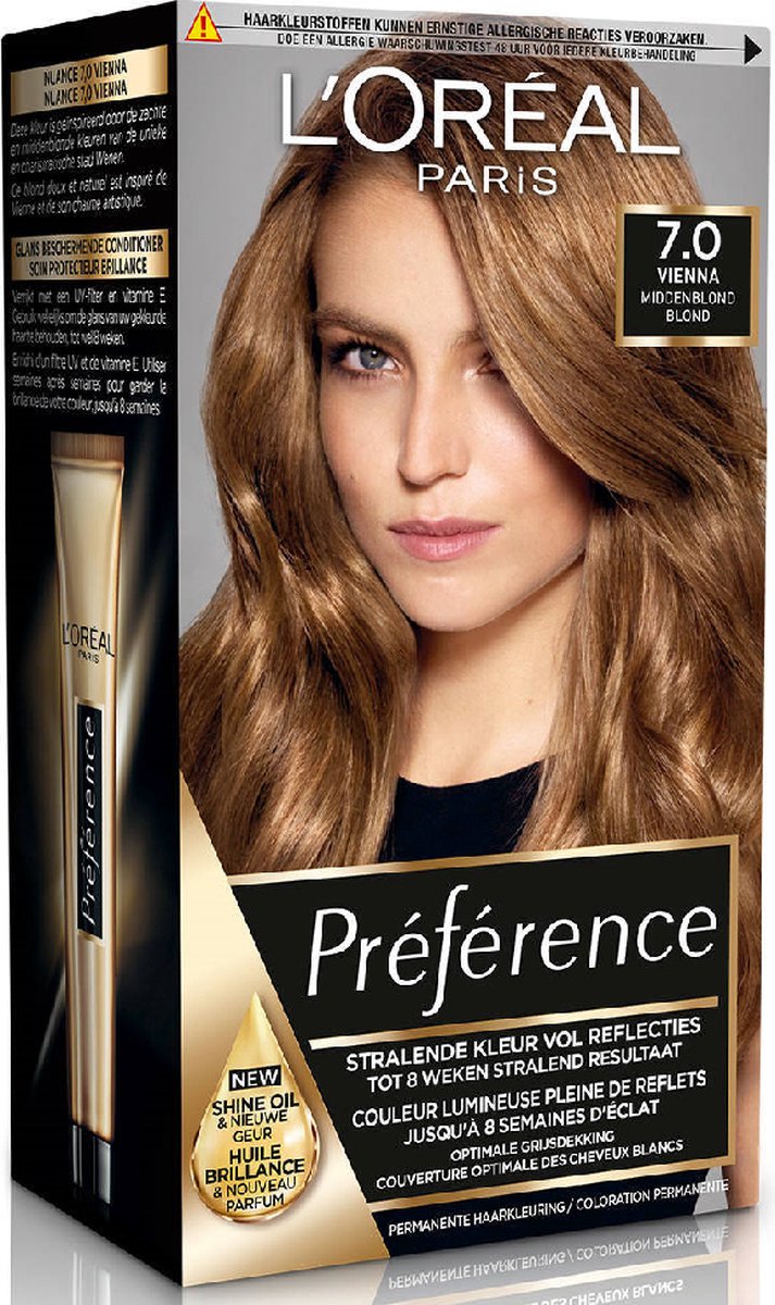 L'Oreal Paris L´Oréal Paris 7. Vienne Middenblond Preference Haarkleuring