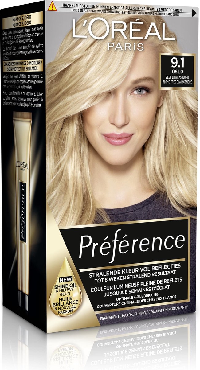 L'Oreal Paris L´Oréal Paris 9.1 Oslo Preference Haarkleuring