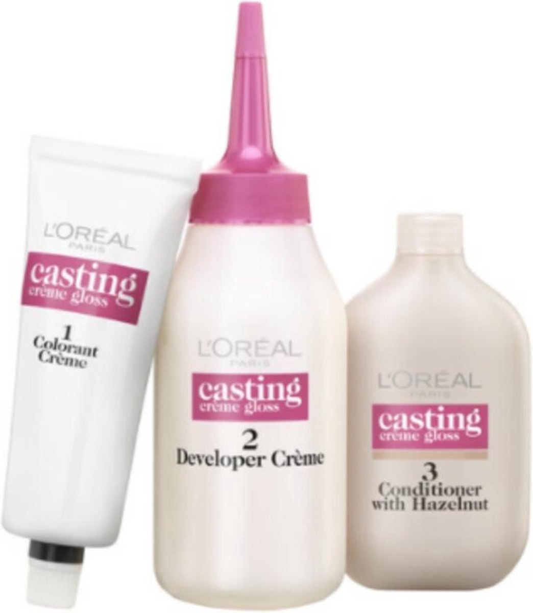 L'Oreal Paris L´Oréal Paris 600. Cappuccino Casting Crème Gloss Haarkleuring - Bruin