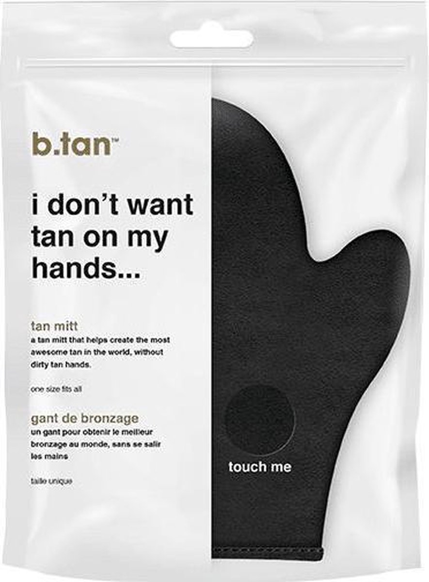 B.Tan I Don't Want Tan On My Hands Tanning Mitt Handschoenen