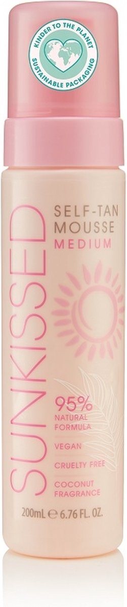 SUNKISSED Mousse Medium Zelfbruiner 200ml