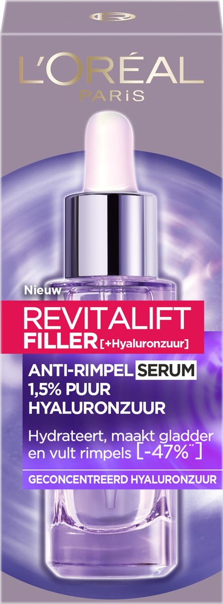 L´Oréal Paris Revitalift Filler 1,5% Hyaluronzuur Serum 30ml