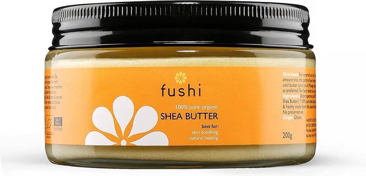 Fushi Organic Virgin Unrefined Shea Bodybutter 200g