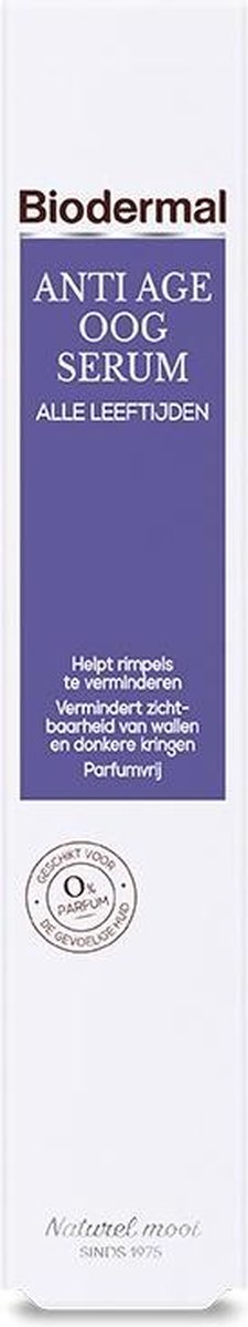 Biodermal Anti Age Oogserum Oogverzorging 15ml