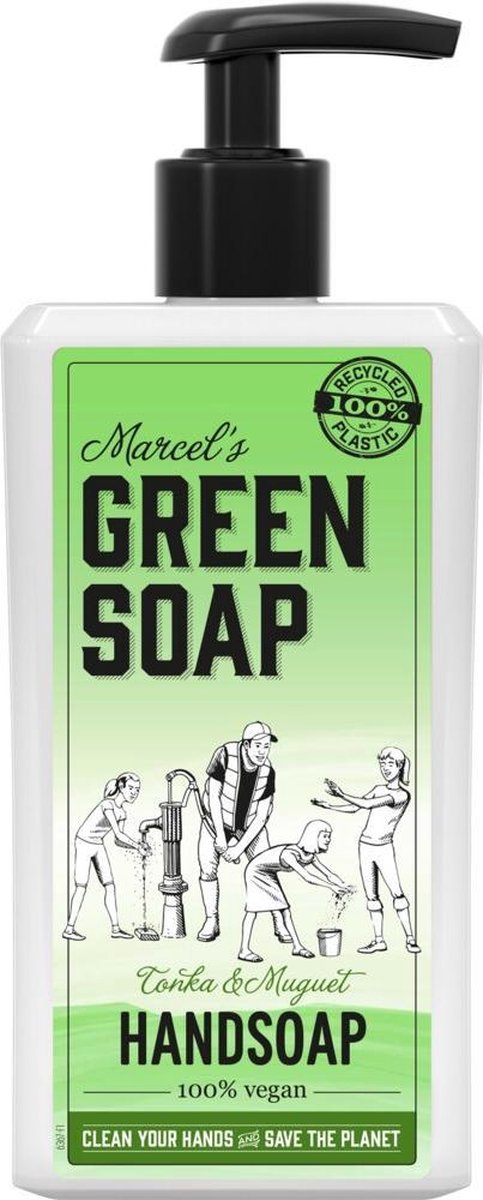 Marcels Green Soap Marcel's Green Soap Tonka & Muguet Handzeep 500ml