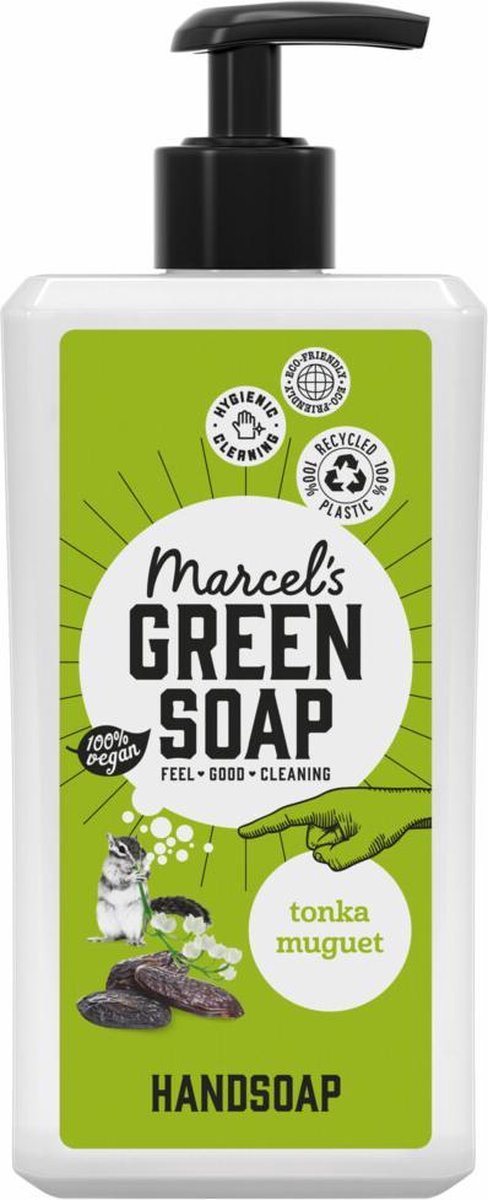 Marcels Green Soap Marcel's Green Soap Tonka & Muguet Handzeep 500ml