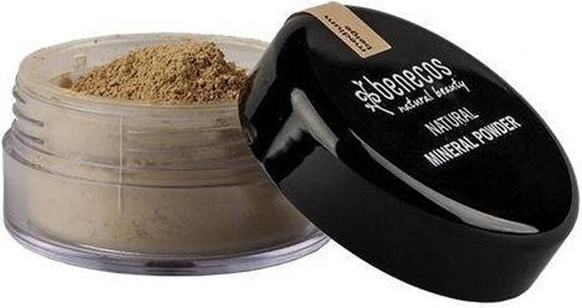 Benecos Medium Natural Mineral Powder Poeder 10g - Beige