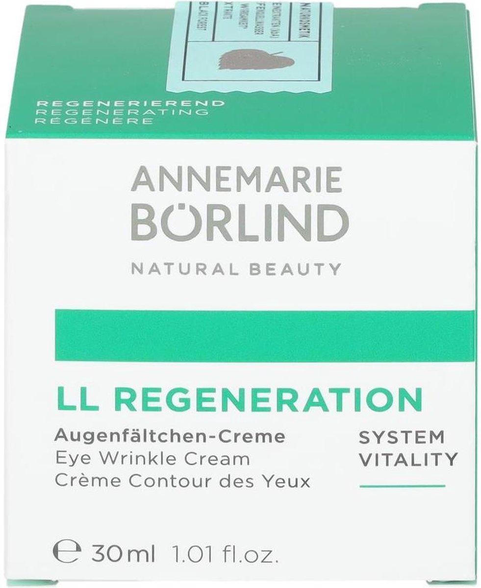 Annemarie Börlind Eye Wrinkle Cream Oogverzorging 30ml